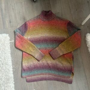 Christian Siriano Multicolor Turtleneck Medium